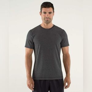 Lululemon Men's Precision Tee Heathered Gray Size L